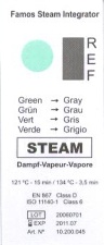obj.č. 15.100.136 Famos Steam Integrator Universal - chemický test sterilizace s indikátory 15.100.135 (dříve označeno 15.100.058 a 15.100.076)