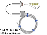 obj.č. 15.100.122 - vsázkový zátěžový test pro kontrolu účinnosti při parní sterilizaci dutých nástrojů  - 134 stupňů, 5,3 minut