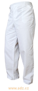067 - Kalhoty se zapínáním na knoflík a s kapsami - nejen lékařské pro zdravotnictví